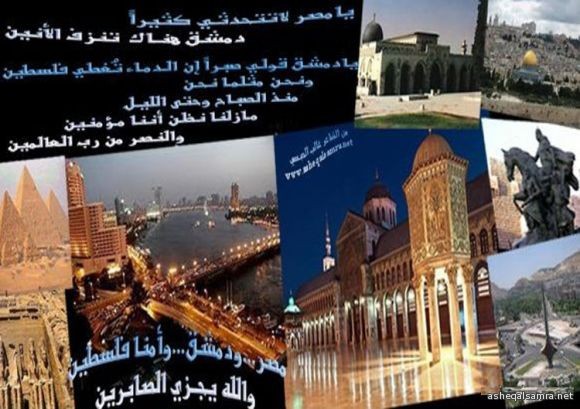 مصر دمشق فلسطين